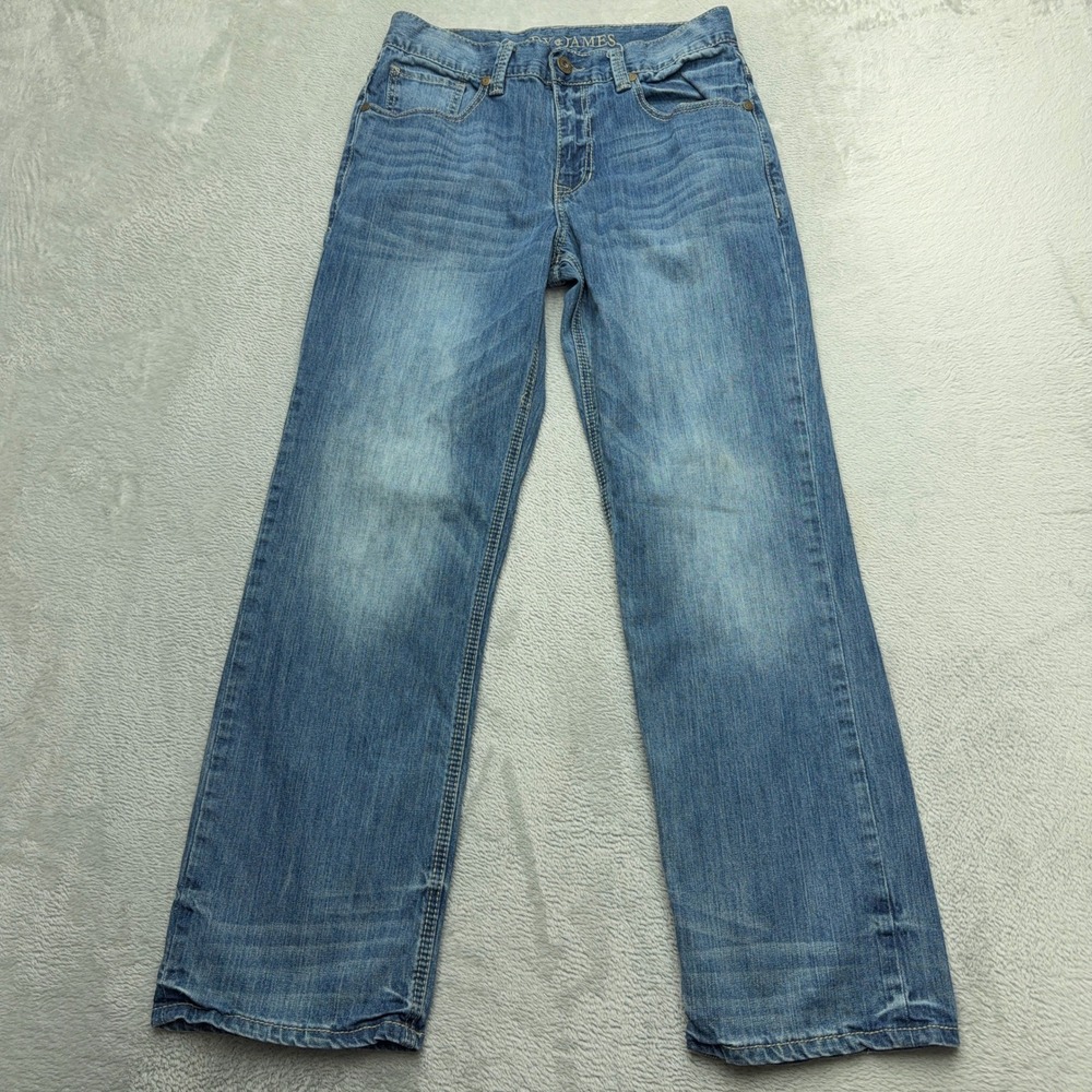Cody James Jeans Mens 30W x 30L Blue Core Straight Leg Western Stretch Denim